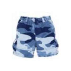  CHILDRENS PLACE BLUE CAMOUFLAGE SHORTS   BOYS   3T 