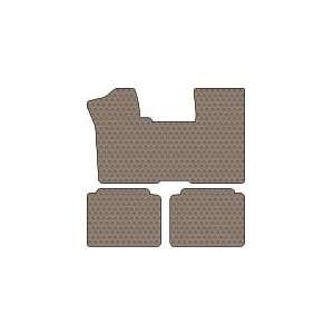  Custom Fit All Weather Rubber Floor Mats 1 Pc Front W/2 Pc Rears 