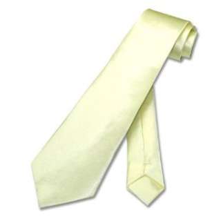  BOYS Neck Tie Solid YELLOW Youth NeckTie: Clothing