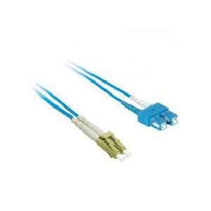   3m LC/SC Duplex 50/125 Multimode Fiber Patch Cable Blue Cost Effective