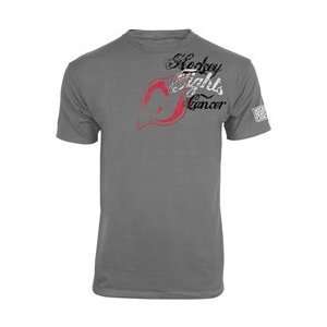 Old Time Hockey New Jersey Devils Hockey Fights Cancer The Fighter T 