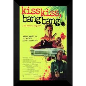  Kiss Kiss, Bang Bang 27x40 FRAMED Movie Poster   B 2005 