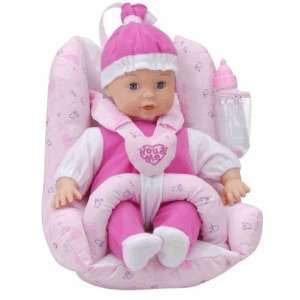  You & Me 12 Baby Doll With Car Seat: Toys & Games