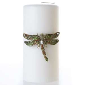  Wilco Home Green Dragonfly Candle Pin: Home & Kitchen