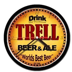  TRELL beer and ale cerveza wall clock: Everything Else