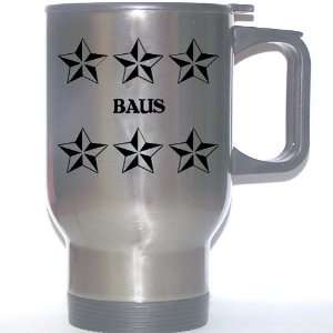  Personal Name Gift   BAUS Stainless Steel Mug (black 