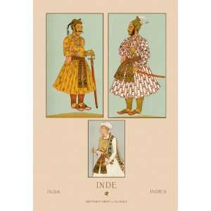  Indi Mogul Emperors 20X30 Canvas