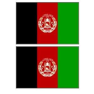 Afghanistan Afghani Flag Flag Stickers Decal Bumper Window Laptop 