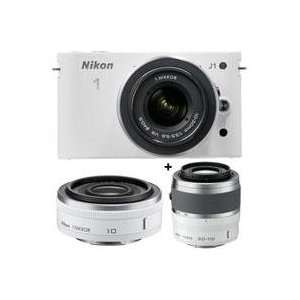  Nikon 1 J1 Mirrorless Digital Camera Lens Zoom Kit with 