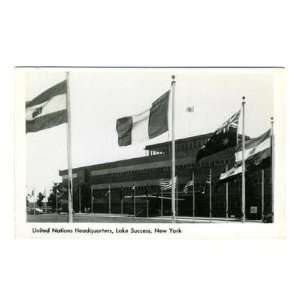 United Nations Headquarters RPPC Lake Success NY 1949