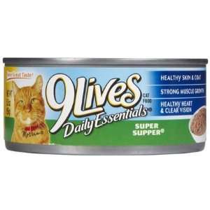 9Lives Ground Entree   Super Supper   24 x 5.5 oz (Quantity of 1)