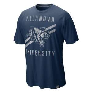  Villanova Wildcats Nike Navy Vault Logo Bamboo T Shirt 