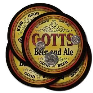 Gotts Beer and Ale Coaster Set:  Kitchen & Dining