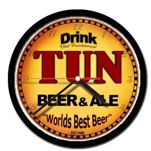 TUN beer and ale cerveza wall clock: Everything Else