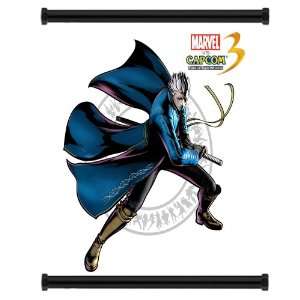 Marvel vs. Capcom 3 Fate of 2 Worlds Game Vergil Fabric Wall Scroll 