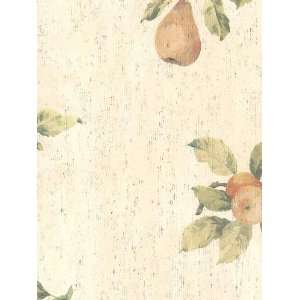 Apples and Pears Wallpaper by Imperial in Tranquil Living (Double Roll 