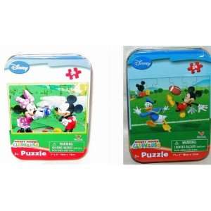  Disney Mickey Mouse Clubhouse 24 Piece Jigsaw Puzzle in a 