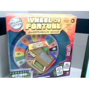 IToys Wheel of Fortune Electronic Table Top Game DELUXE EDITION #03100 