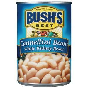 Bushs Best Cannellini Beans White Kidney Beans   12 Pack  
