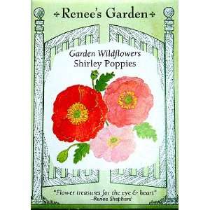  Renees Shirley Poppies 1400 Seeds: Patio, Lawn & Garden