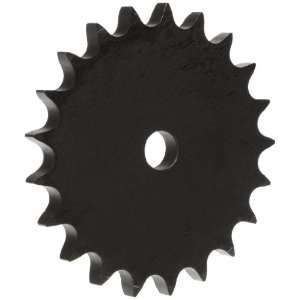  Roller Chain Sprocket, Reboreable, Type A Hub, Single Strand, 08B 