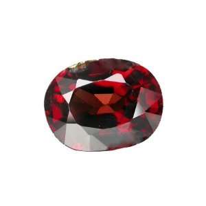   Blod Red Ceylon Genuine Natural Gemstone Faceted Oval 8.5mm 2.0t