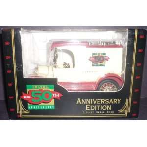    Ertl 50th Anniversary Truck 1/34 Scale Diecast Bank: Toys & Games