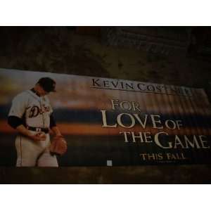  FOR LOVE OF THE GAME Movie Theater Display Banner 