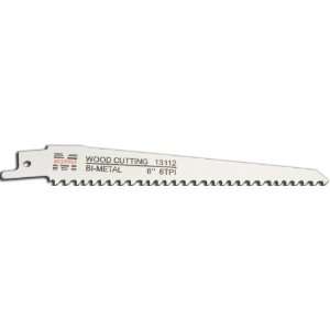 Morris Products 13112 Reciprocating Saw Blade Wood Cutting Blade, 6 