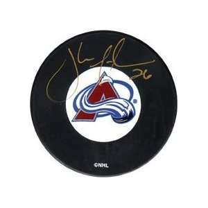 John Michael Liles Autographed Puck 