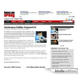  Hecklerspray: celebrity gossip delivered with a splash of 