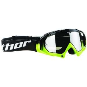    Thor Hero Goggles , Color Black/Green 2601 1051 Automotive