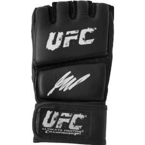 Georges St Pierre Autographed UFC Black Glove  Sports 