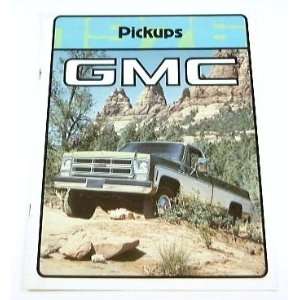  1976 76 GMC PICKUP TRUCK BROCHURE 1500 2500 3500 
