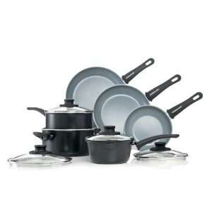Green+life with ThermolonTM A Healthier You 10 piece Cookware Set 
