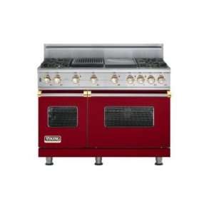 Viking VGSC5484GQARBRLP 48 Inch Freestanding Range  