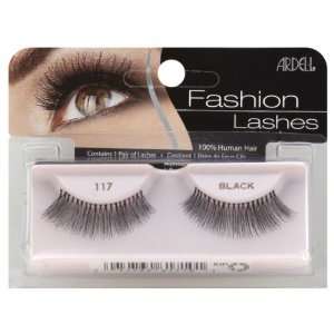  Ardell Fashion Lashes, Black 117 1 pair: Beauty