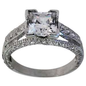  Antique Diamond Engagement Ring With GIA CERTIFIED H SI1 1 