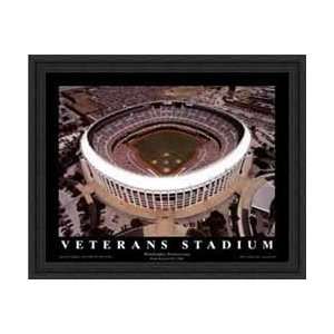  Veterans Stadium Phialdelphia Phillies Aerial Framed Print 
