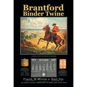    Vintage Art Brantford Binder Twine, 1932   14480 7