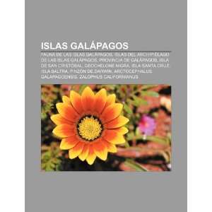  Islas Galápagos: Fauna de las Islas Galápagos, Islas del 