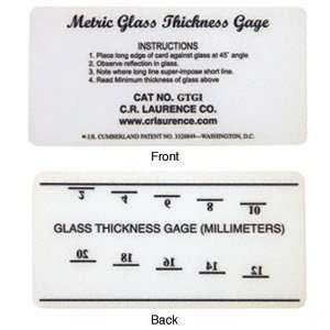  CRL Metric Glass Thickness Gauge: Home Improvement