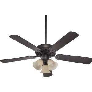 Quorum International 77525 1744 3 Light Ceiling Fan   Toasted Sienna