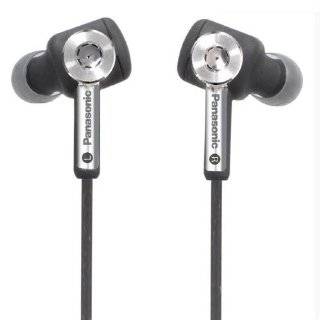 Panasonic RP HC55 S Noise Cancelling Earbud Headphones (Silver)