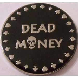  Dead Money Poker Weight Card Cover: Toys & Games