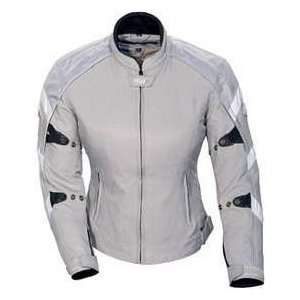  TourMaster/Cortech LRX WOMENS MOTORCYCLE JACKET SL/WH SIZE 