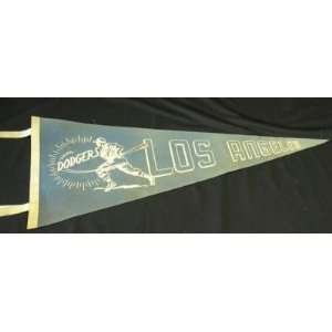   Los Angeles Dodgers 30 Vintage Pennant 1950s/60s: Sports & Outdoors