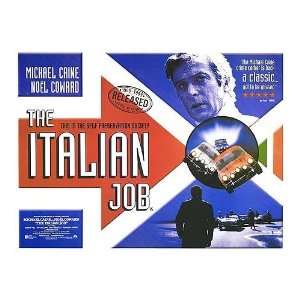  Italian Job Movie Poster, 36.5 x 27.75 (1969)