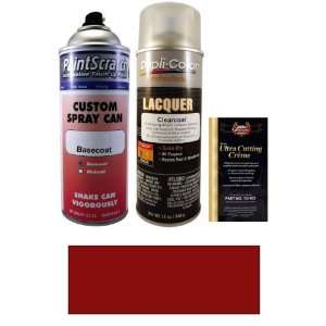   Red Pearl Spray Can Paint Kit for 1996 BMW 5 Series (252): Automotive