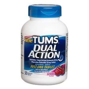  Tums Dual Action: Health & Personal Care